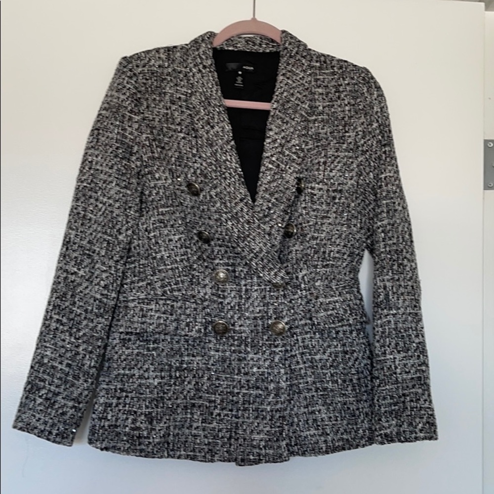 Aqua for Bloomingdales Tweed Blazer